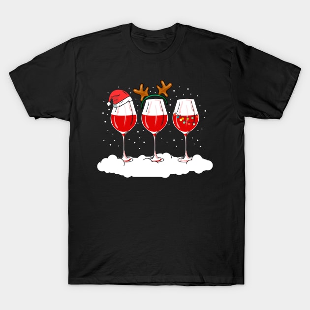 Wine Glasses Sweatshirt T-Shirt by KsuAnn